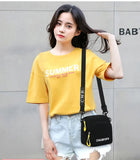 Canvas Arrival Woman Bag Handbag Crossbody Massage Shoulder Female Bag