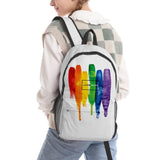 Arrival LGBT 3D Printed Student Backpack Laptop Bag