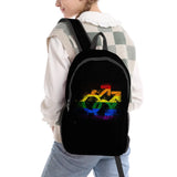 Arrival LGBT 3D Printed Student Backpack Laptop Bag