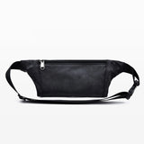 Men PU Leather Waist Bag Money Phone Fanny Pack Vintage