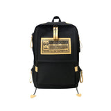 Large Capacity Canvas Travel Backpack Men's Women's College Student Schoolbag