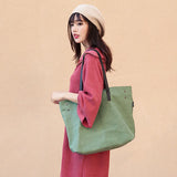 Canvas Bag Women's Shoulder Handbag