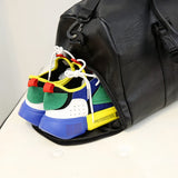 Casual PU Leather Travel Duffel Bag Large Capacity Men Messenger Handbags
