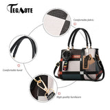Casual Plaid Shoulder Bag Wild Messenger Totes Crossbody Bags