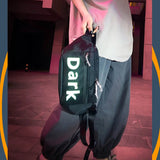 Casual Waist Bag Phone Pouch Hip Hop Chest Bag Reflective Strip Belt Pack