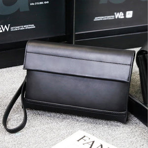 Men Large Capacity Clutch Briefcase Youth Envelope Bag