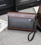 Men Large Capacity Clutch Briefcase Youth Envelope Bag