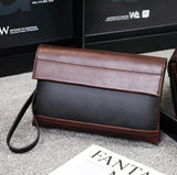 Men Large Capacity Clutch Briefcase Youth Envelope Bag