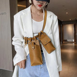 Stylish PU Leather Belt Bag for Women