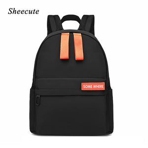 Kids School Backpack for Boys and Girls Nylon Bookbag