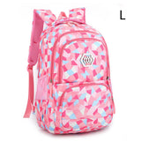 Girls Waterproof Lightweight School Backpack
