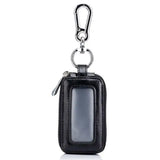 Leather Key Holder Women Double Layers Car Key Case Organizer Wallet