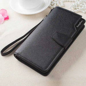 Women Long Wallet Leather Wallets High Capacity Clutch Bag Lady Purse