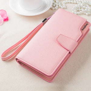 Women Long Wallet Leather Wallets High Capacity Clutch Bag Lady Purse