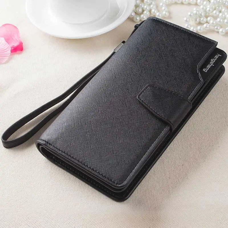 Women Long Wallet Leather Wallets High Capacity Clutch Bag Lady Purse