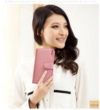 Women Long Wallet Leather Wallets High Capacity Clutch Bag Lady Purse