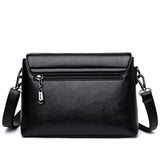 PU Leather Women Messenger Bag Crossbody Single Shoulder Handbag