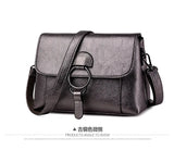 PU Leather Women Messenger Bag Crossbody Single Shoulder Handbag