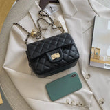 Women's Embroidery Crossbody Bag PU Leather Shoulder Bag