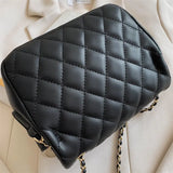 Women's Embroidery Crossbody Bag PU Leather Shoulder Bag