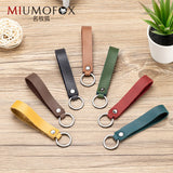 Leather Key Holder Women and Men Key Organizer Mini Small Car keychain