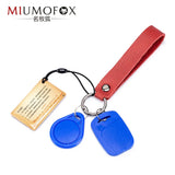 Leather Key Holder Women and Men Key Organizer Mini Small Car keychain
