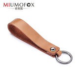 Leather Key Holder Women and Men Key Organizer Mini Small Car keychain