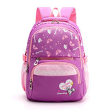 Girl Clouds Pattern School Backpack Waterproof Book Bag Girls Satchel