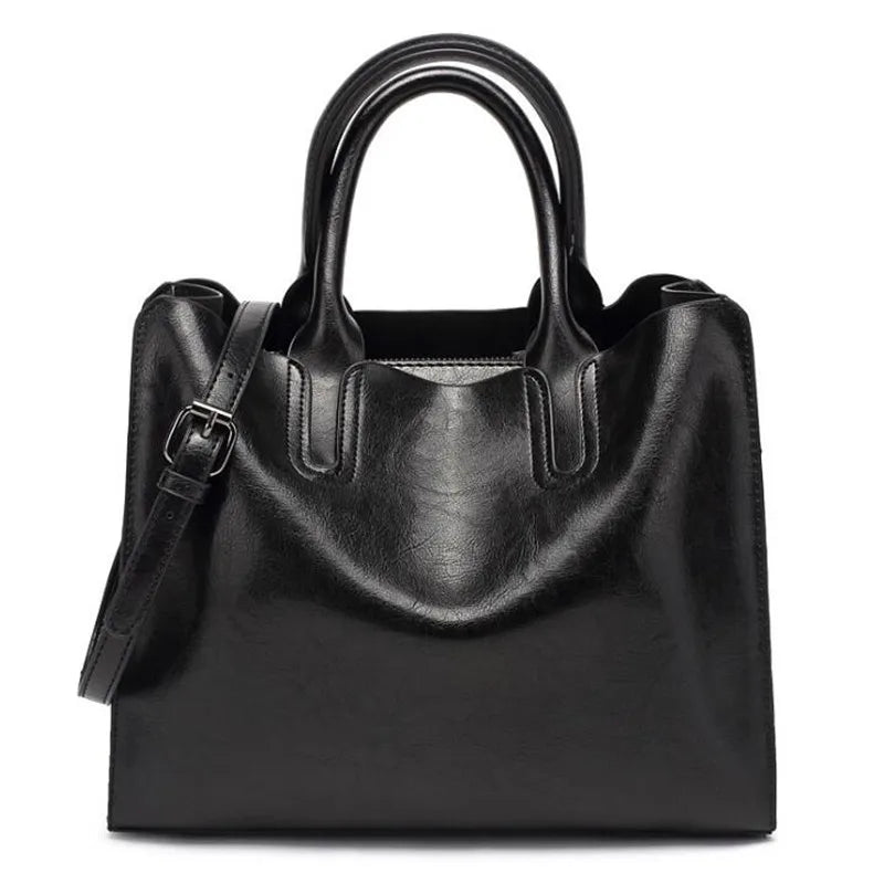 Large Capacity PU Messenger Bag for Women