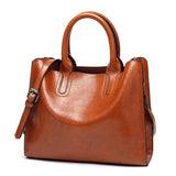 Large Capacity PU Messenger Bag for Women