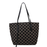 Large Capacity Canvas Tote Bag Retro Handbag Portable Shoulder Slung Bag