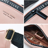 Leather Fanny Pack Unisex Waist Bag for women Multifunction Chest Bag
