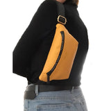 Leather Fanny Pack Unisex Waist Bag for women Multifunction Chest Bag