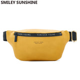 Leather Fanny Pack Unisex Waist Bag for women Multifunction Chest Bag