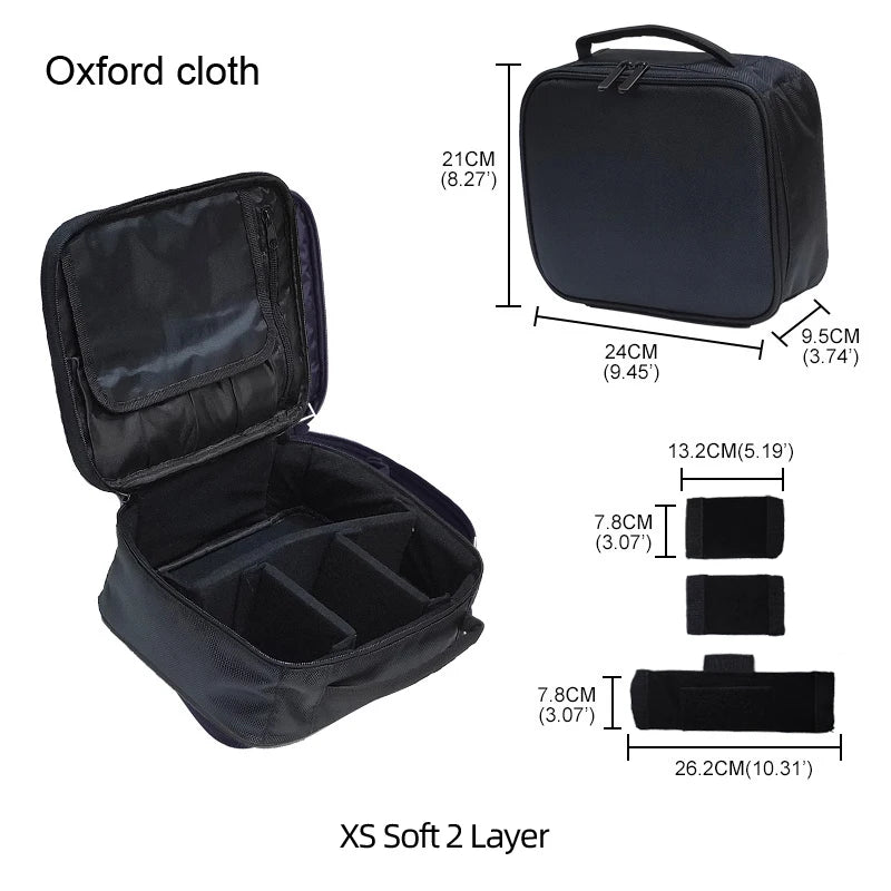 Marble Cosmetic Bag Partition Functional Portable Travel Storage Makeup Case