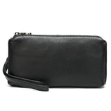 Men's Mobile Phone Bag Leather Handbag Purse Soft Wallet