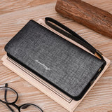 Men's Long Wallet Multi-Card Youth Clutch Large Capacity