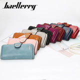 Oil Max Leather Women Long Wallet Ladies Coin Pocket Card Purse Clutch
