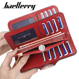 Oil Max Leather Women Long Wallet Ladies Coin Pocket Card Purse Clutch