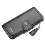 Oil Max Leather Women Long Wallet Ladies Coin Pocket Card Purse Clutch
