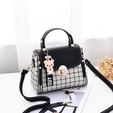 PU Candy Female Crossbody Bag Soft Material Women's Shoulder Casual Bag