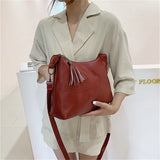 Patent Leather Bucket Bag Large Capacity Women Bag