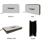 Personalized Picture Long Wallet Clutch Bag Women Wallet Christmas Gift