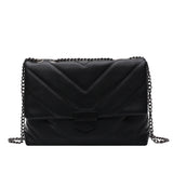 Rhombus Chain Crossbody Retro Tote Handbag