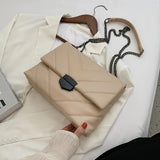 Rhombus Chain Crossbody Retro Tote Handbag