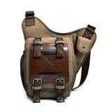 Retro Canvas Men's Bag European American Shoulder Messenger Bag