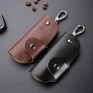 PU Leather Key Holder Keychain Organizer KeyBag Car Housekeeper