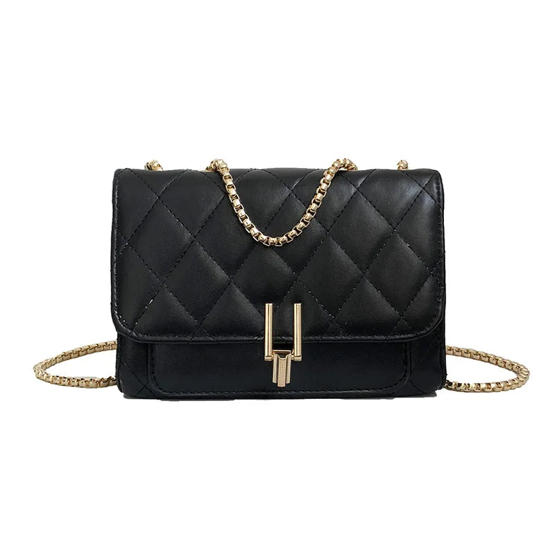 Casual Chain Shoulder Bag Korean-style Square Sling Bag