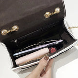 Casual Chain Shoulder Bag Korean-style Square Sling Bag