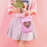 Colorful Hologram Laser Mini Crossbody Bag Women